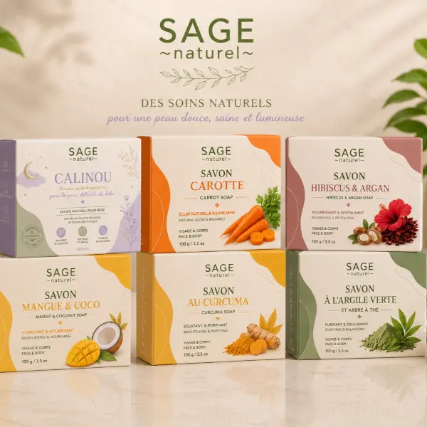 Savon Naturel de Sage Naturel