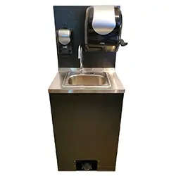 Station sanitaire Phoenix© Station autonome et portable pour le lavage des mains