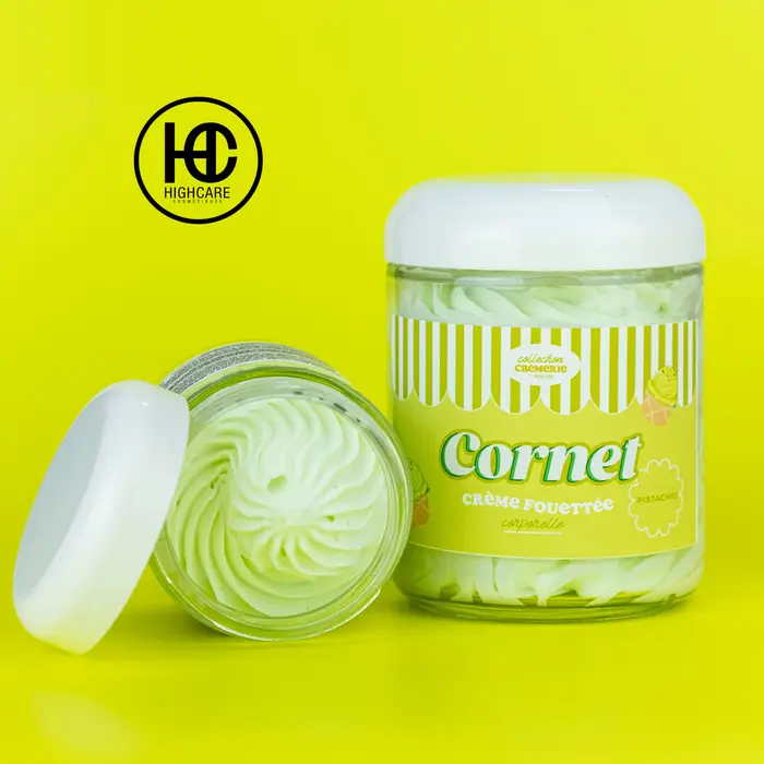 Crème fouettée corporelle