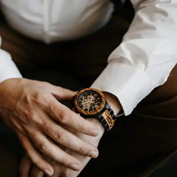 Montres automatiques en bois