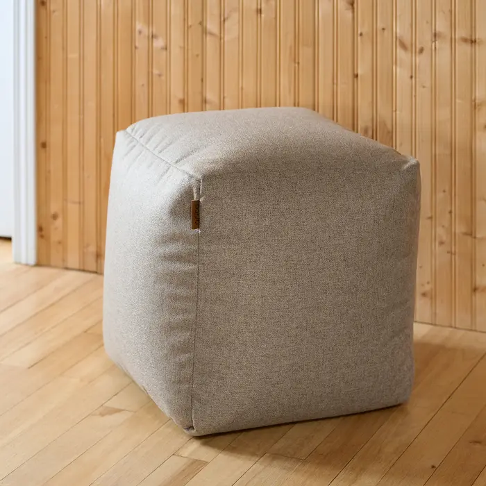 Pouf repose-pieds Carré