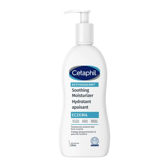 Cetaphil Restoraderm Soothing Moisturizer ECZEMA/Hydratant apaisant eczema