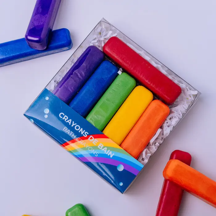 Crayons pour le bain