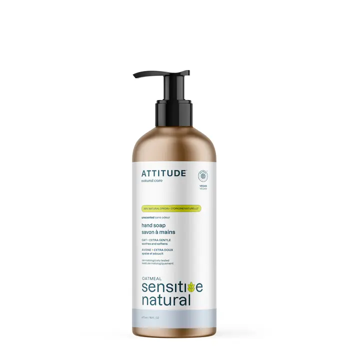 Savon à mains oatmeal sensitive aluminium