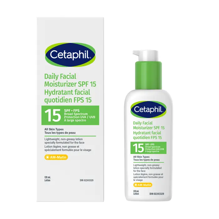 Cetaphil Daily Facial Moisturizer SPF 15/Hydratant facial quotidien FPS15