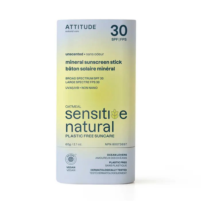 Bâton solaire corps oatmeal sensitive