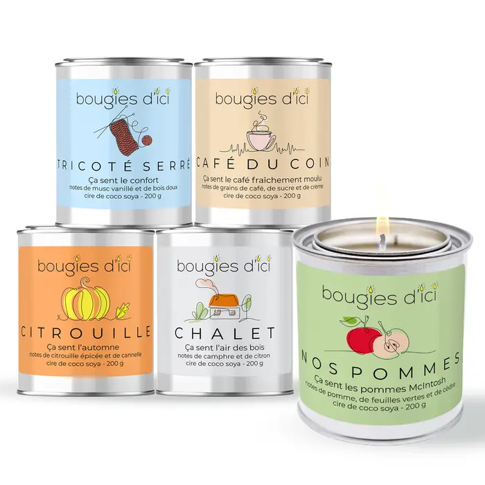 bougies d'ici
