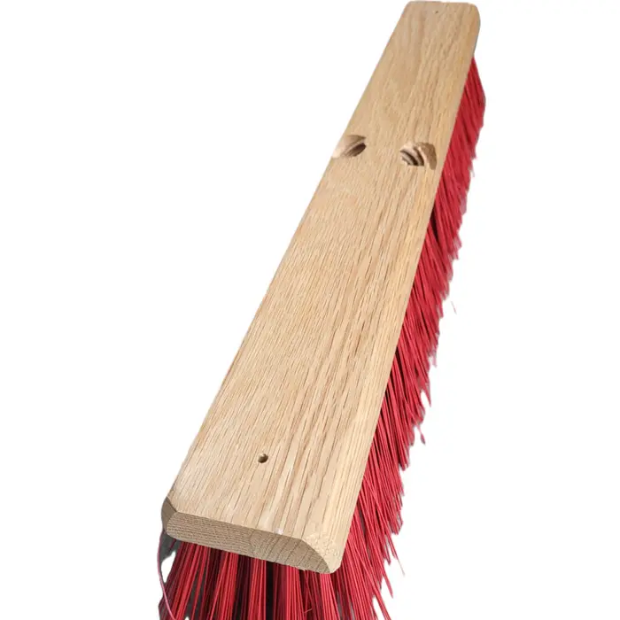 Balai brosse tête de bois