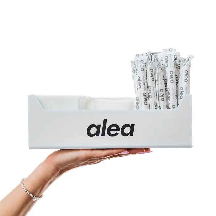 Présentoir de produits menstruels Alea