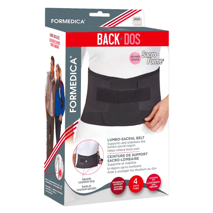 CEINTURE DE SUPPORT SACRO-LOMBAIRE - FEMME