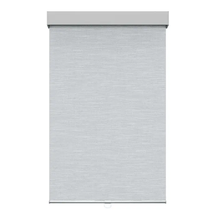 Toile opaque grise avec cassette carrée