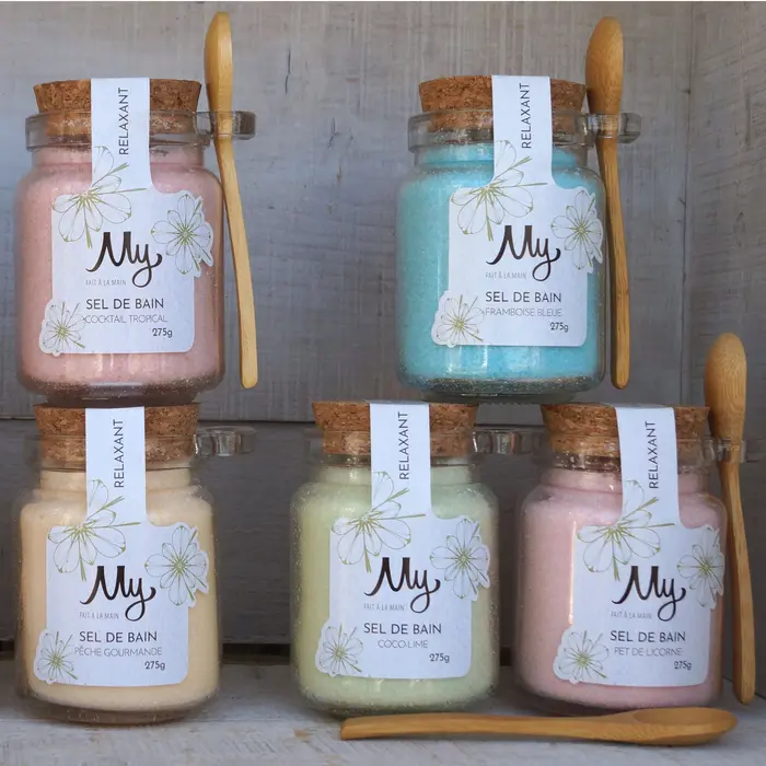 Sel de bain relaxant ou moussant