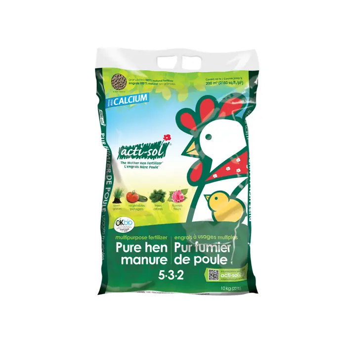 Fumier de poule sac 10Kg