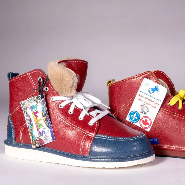 chaussures enfant en cuir