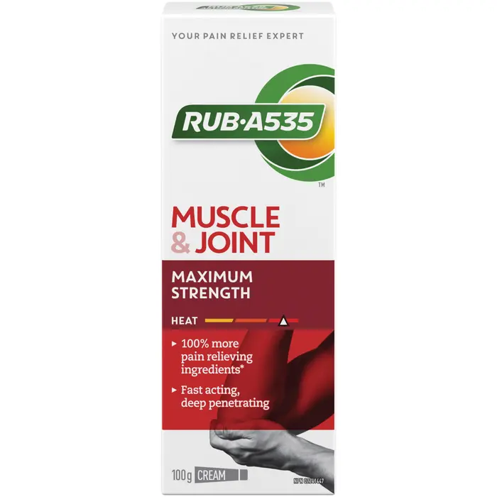 Rub A535 Muscle & Joint Maximum Strength Heat Cream