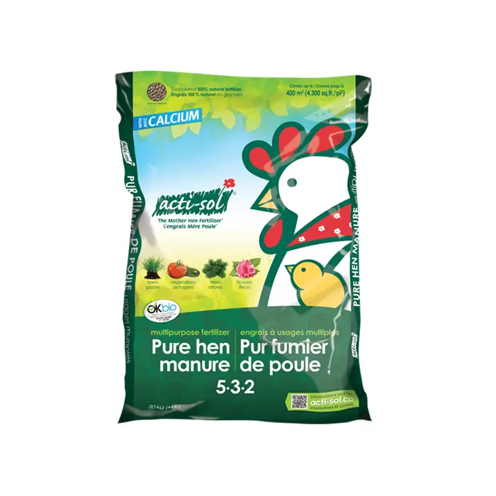 Fumier de poule sac 20Kg