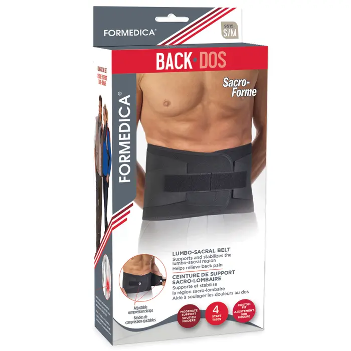 CEINTURE DE SUPPORT SACRO-LOMBAIRE