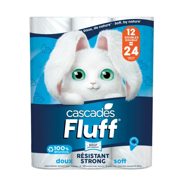 Cascades Fluff Résistant