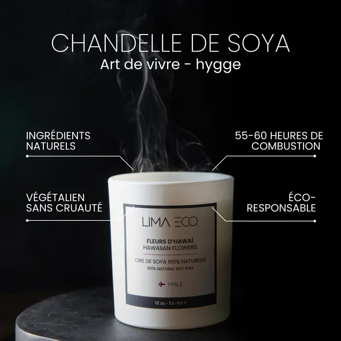 Chandelle de soya 10oz