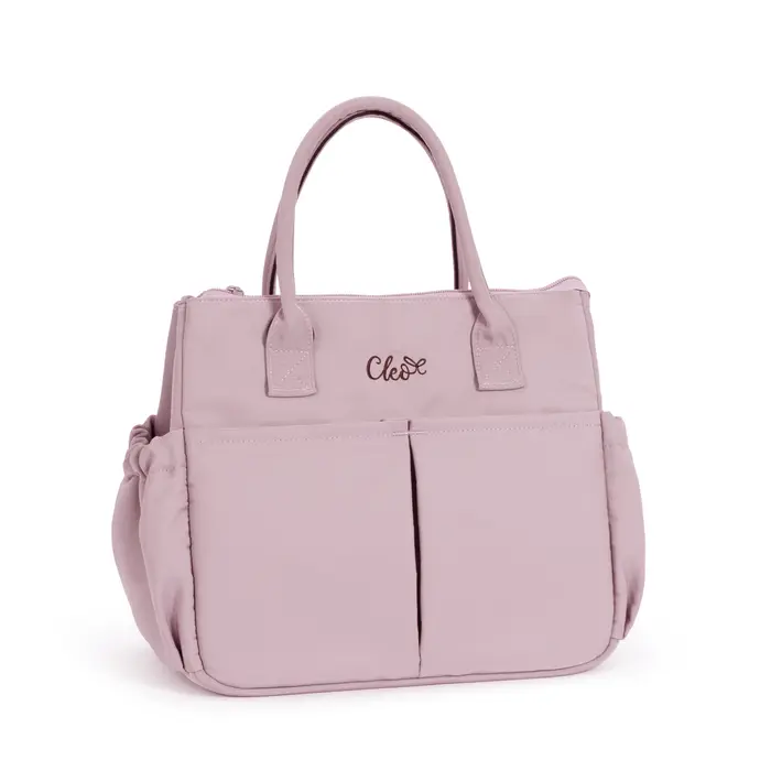 Boîte à lunch Cleo de style sac à main, Rose